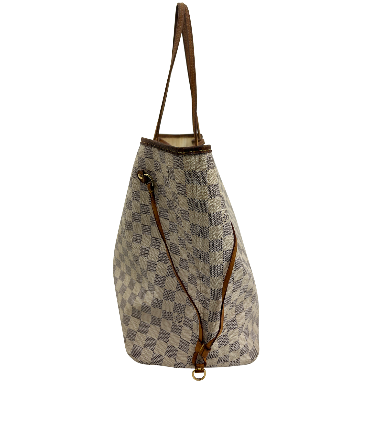 Neverfull GM, 790&euro;, Bolso, Azul/Beige, Canvas - General, Vista inferior